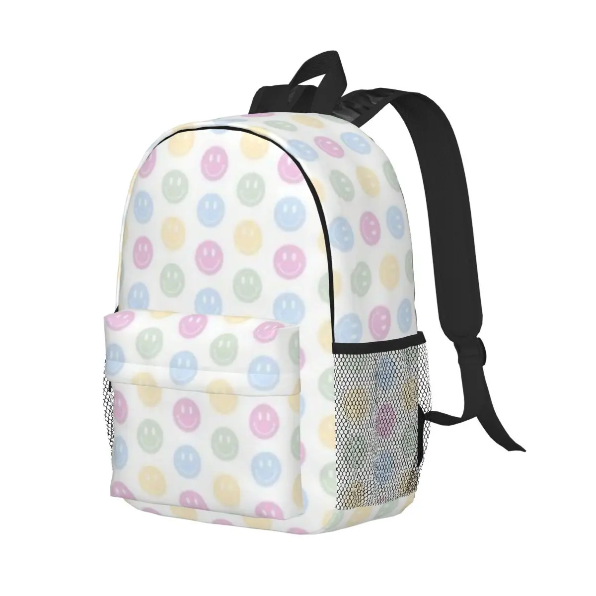 Tas punggung pelajar, ransel berpergian, tas sekolah pelajar, ransel remaja, ransel Pastel Smile