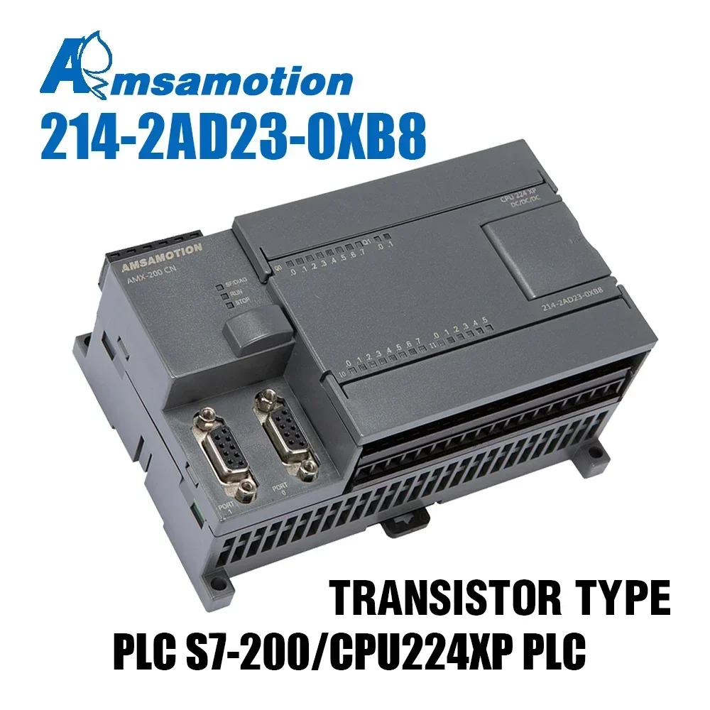 CPU224XP S7-200 Controller programmabile PLC 24V PLC Controller logico programmabile con uscita Transistor 214-2AD23-0XB8