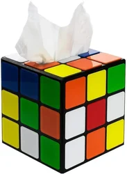The Big Bang Theory Magic Cube Tissue Box Cover Magic Cube Napkin Holder - Retro Home Decor