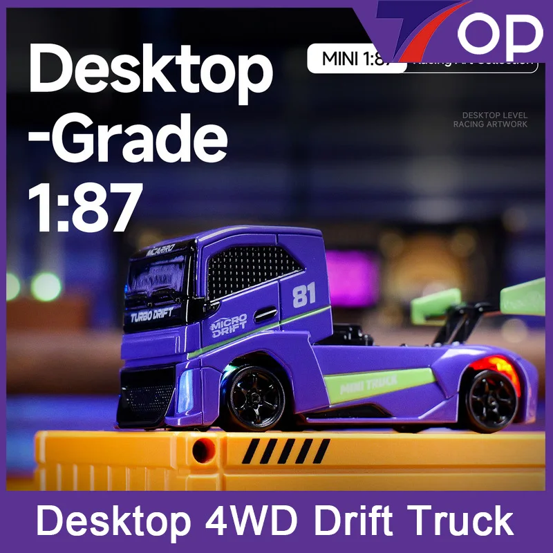 MCARRO MC081 RTR Desktop 4WD Mini Drift Truck Christmas Gift Birthday Present Family Day Blitz Boys Dream Car