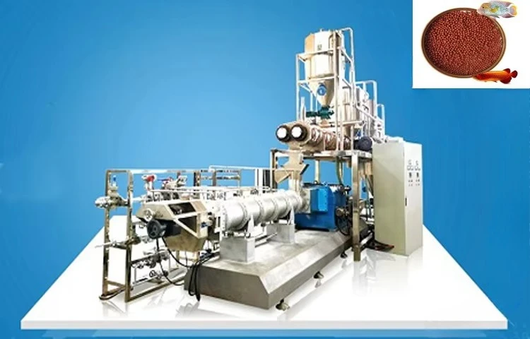 Animal Cat Dog Fish Feed Extruder Making Machinery Line Pet Food Production Manufacturing Factory view 3