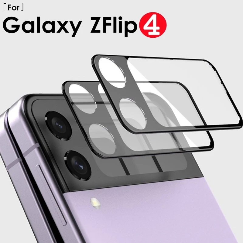 3D Full Cover Camera Lens Protector Glass For Samsung Galaxy Z Flip4 5G Flip 3 Case Camera Protect Funda On Sumsung ZFlip3 Coque