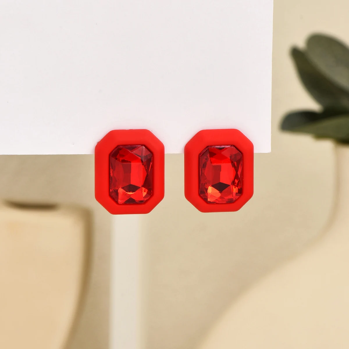 Luxury Design Sparkly Glass Y2k Bridal Charm Stud Earrings For Women 2024 Trendy Unusual Pendant Wedding Party Jewelry Gift