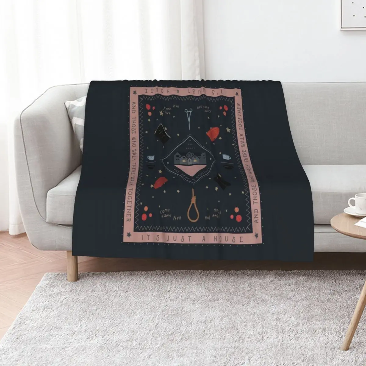 the haunting of hill house Throw Blanket Decorative Sofa Soft Big Thermal Winter beds Decorative Throw Bed covers Blankets