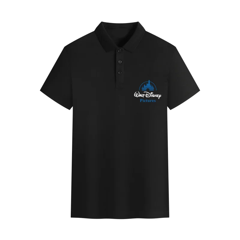 25 Summer Animation Printed POLO Shirt Men's and Women's Fashion Outdoor Leisure Sports Breathable Slim Regular Top Large Size