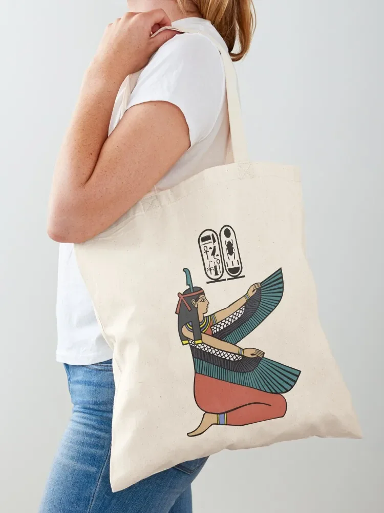 

Maat The God Of Justice in Ancient Egypt Tote Bag Shopper bag bags woman 2025 Canvas bag tote custom