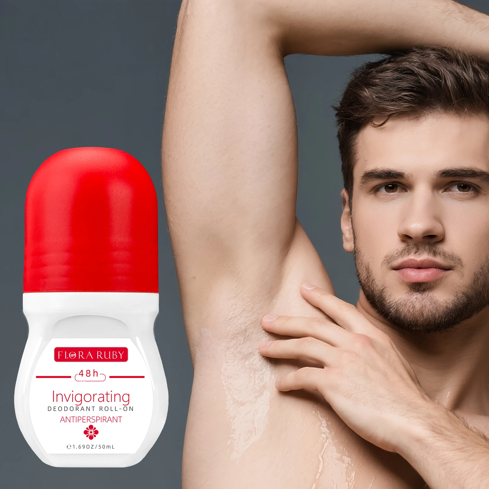 48 Hours Of Lingering fragrance Underarm 50ml/1.69fl.oz Antiperspirant  Deodorant Roll On For Women Men,, Whole body application