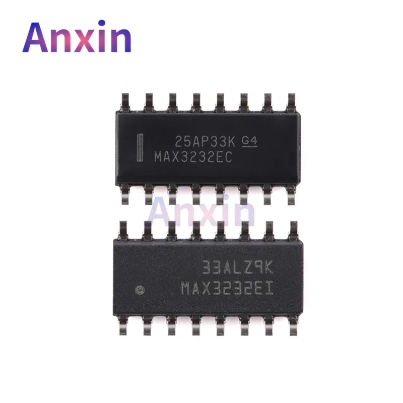 

10PCS MAX3232ECDR MAX3232EIDR MAX3232EC MAX3232EI SOP-16 MAX3232 RS-232 Transceivers IC SMD Driver Chip