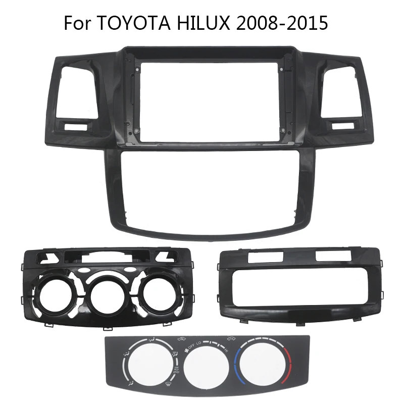 Car Radio Frame Kit For TOYOTA Fortuner/Hilux/SW4 2005 2006 2007 2008 2009 2010 2011 2012 2013 2014 2015