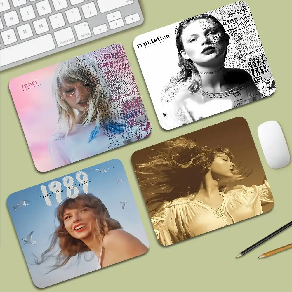 Singer Taylor S-Swift Mouse Pad Gaming Laptops Mousepad Gamer Carpet Keyboard Mat Desk Protector Anime Cartoon Mouse Pads