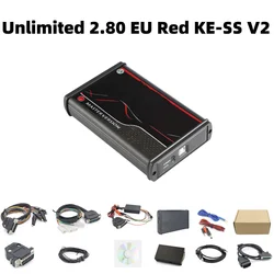 KESS Ecu Chip Tuning para KESS V5.017 en línea V2 v2.80, accesorio de coche, herramienta de programación Pcb roja, herramientas de actualización eléctrica, piezas de reparación