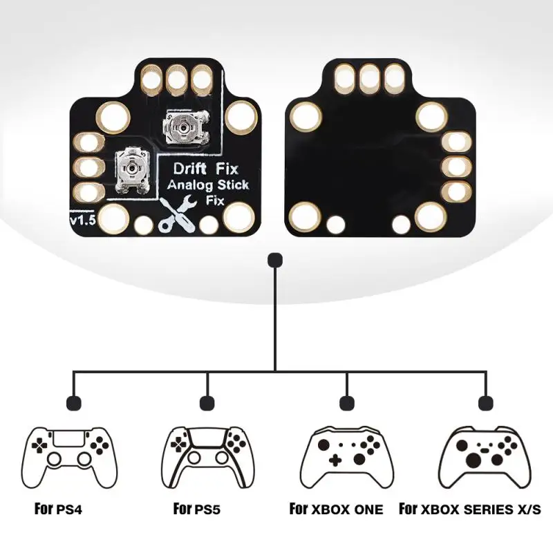 Repair Board Analog Stick Drift Fix Handle Rocker Adjusting Plate Game Handle Joystick Drift Repair Board For PS4 PS5 Xbox One