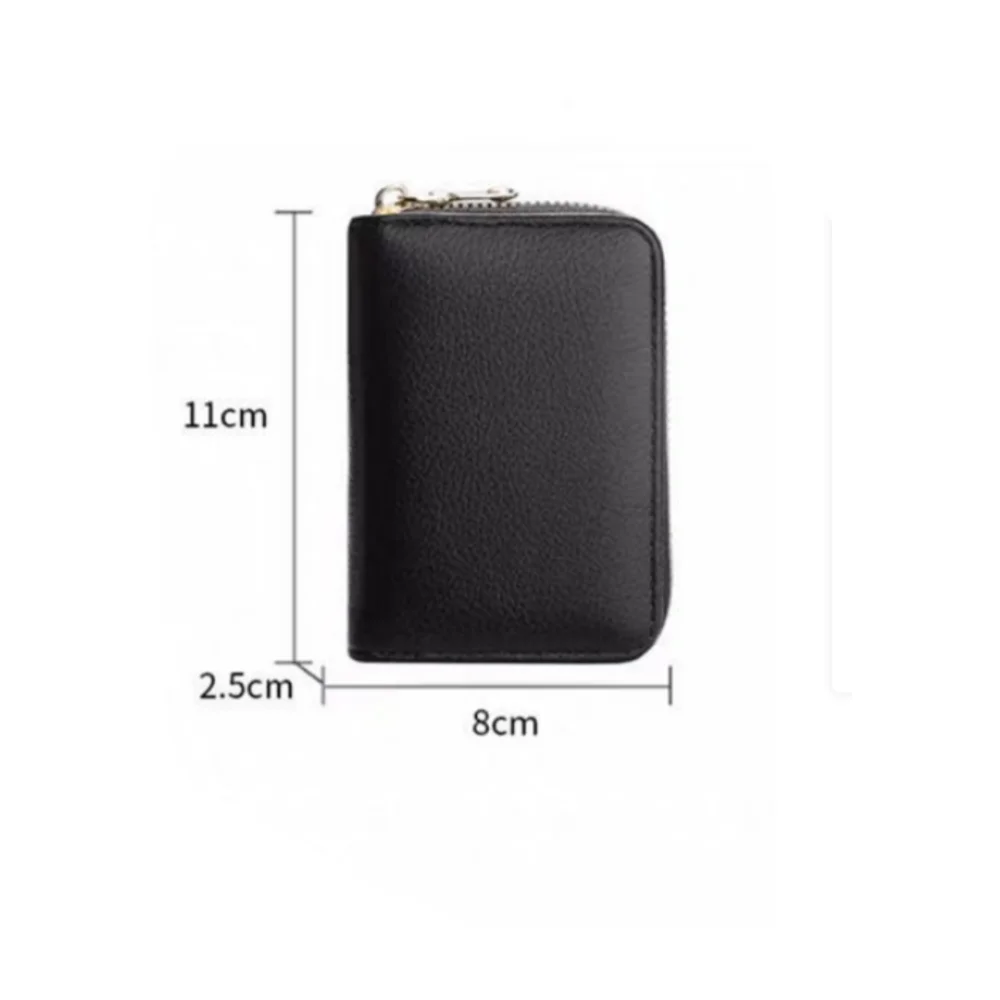 حزمة بطاقة موجزة جديدة ذات لون نقي، حقيبة تخزين ذات سعة كبيرة، حامل بطاقة البنك، شهادة المال، السفر، الأعمال #6