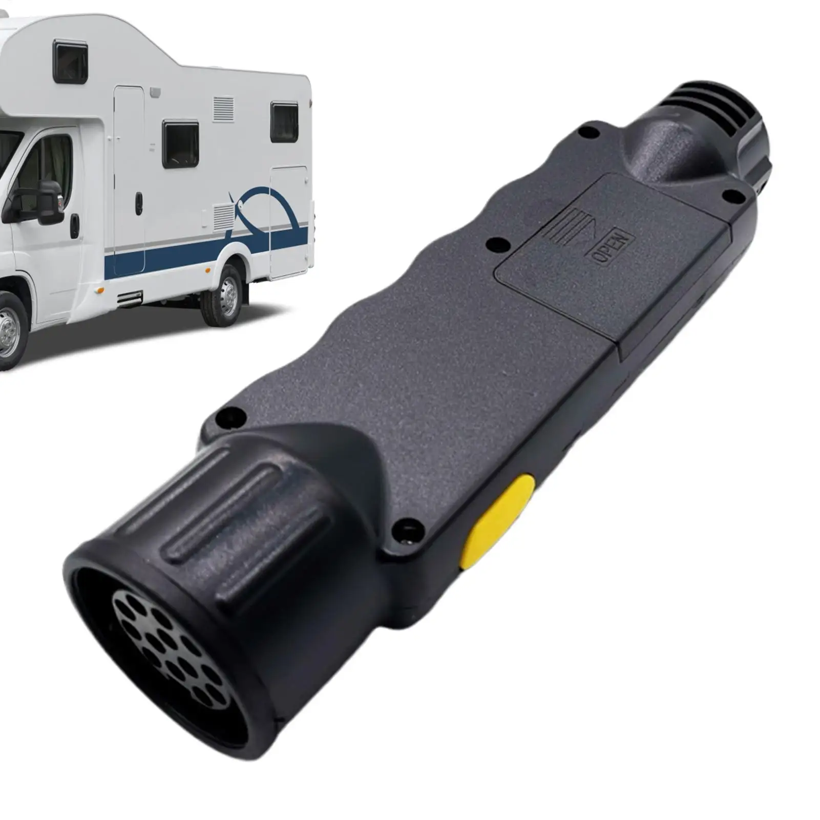 Trailer Light Tester 9V 13 Pin Towing Testing Tool Trailer Tester Box For RV Battery Brake Automotive Hitch Lighting Trailers