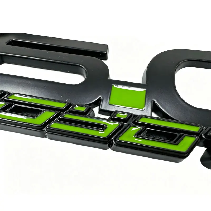 3D-Metall-Auto-Styling für 5.0 COYOTE Wolf-Aufkleber, Kotflügel-Seitenabzeichen, Heckklappen-Emblem für Mustang GT500 GT350, Tuning-Zubehör – Detail 2