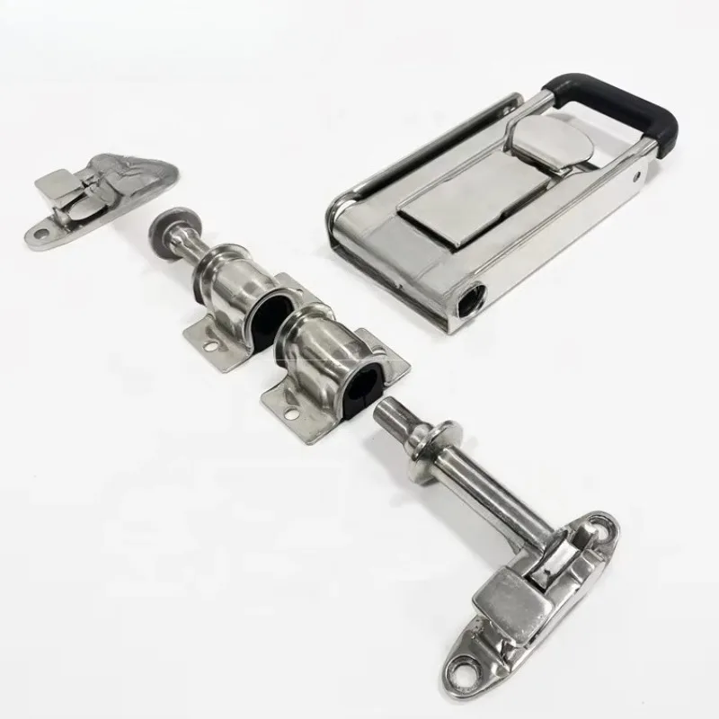 GL-11121S Stainless Steel Semi Trailer Container Rear  Handle Door Cargo Truck Rear