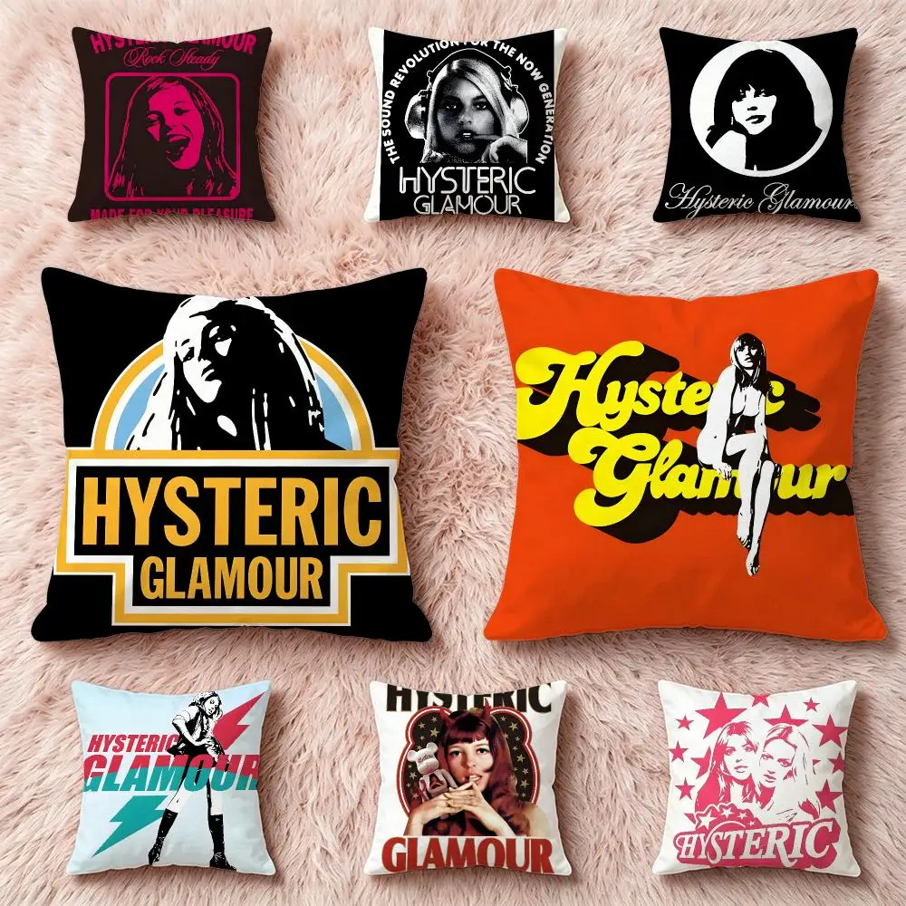 Brand Hysteric GlamourS Cushion Cover Pillow Short Plush Pillow Cute Simple Style For Living Room Bedroom Birthday Gift