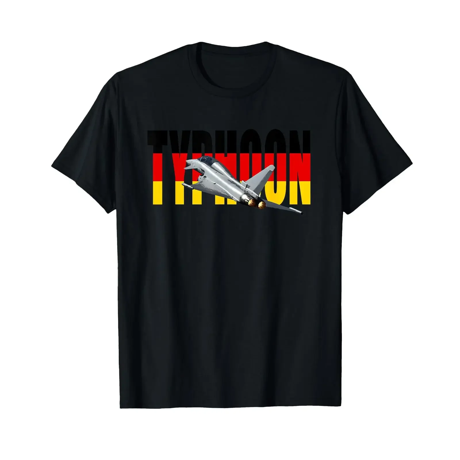 EUROFIGHTER TYPHOON JET FLUGZEUG T shirt vintage Washed Versatile Stylish graphic Soft Top For Everyday Wear streetwear