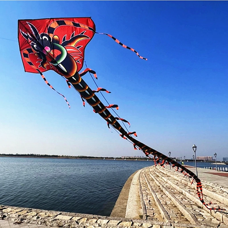 Free shipping centipede kite flying for adults kites toys kite flying steering kite fairy wings kite octopus paragliding kepler