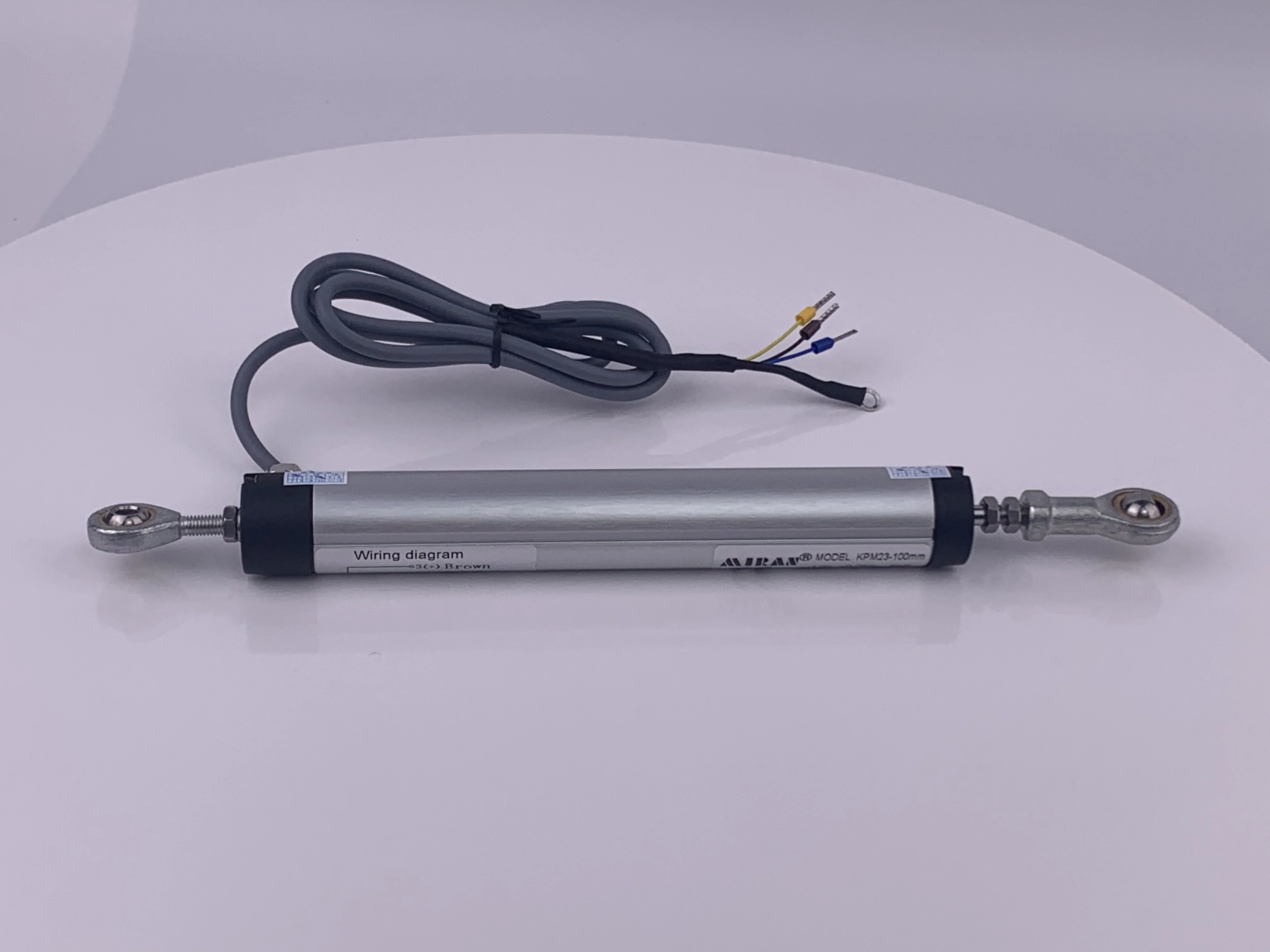Miran KPM23 25-300mm Potencjometr liniowy Przetwornik przemieszczenia Czujnik podróży z dwustronnym przegubem kulowym