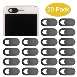1/5/10/20 PCS Couvercle coulissant de webcam Couvre-caméra d’ordinateur portable Coulisseau de téléphone Anti-espion pour iPad PC Objectifs de tablette Macbook Autocollant de confidentialité 10 meilleures housses d’appareil photo iPad en vente - No 9