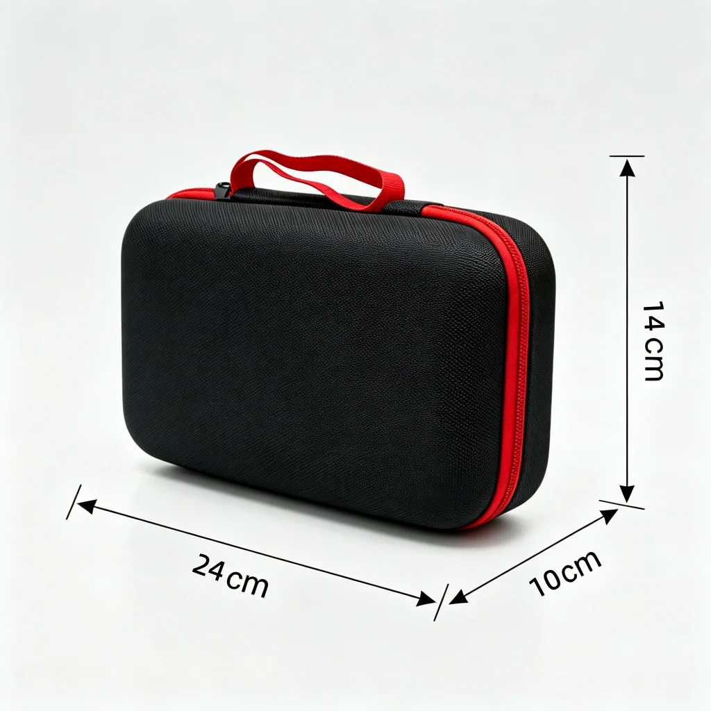 EVA Tool Organizer with Metal Zippers Portable Waterproof Shockproof Storage Bag for Digital Devices Car image 5