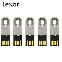 Original Lexar USB 2.0 Flash Drive 32GB 64GB JUMPDRIVE M25 Metal Pendrive Flash Memory Stick U Disk Pen Drive for Computer