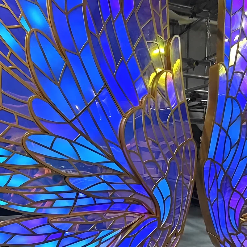 great value for money Plaza Park Event Planning Stage Garden Landscape Festival Angel Wings art installation