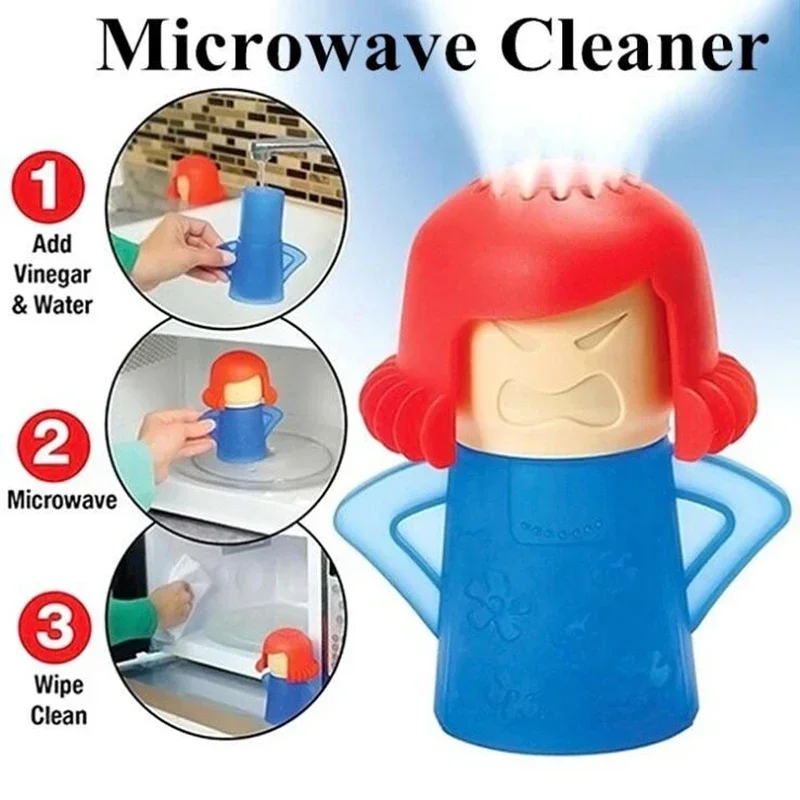 

Kitchen Microwave Cleaner Easily Cleans Microwave Oven Steam Cleaner Appliances Kitchen Accessories Tools Gadgets Inteligentes