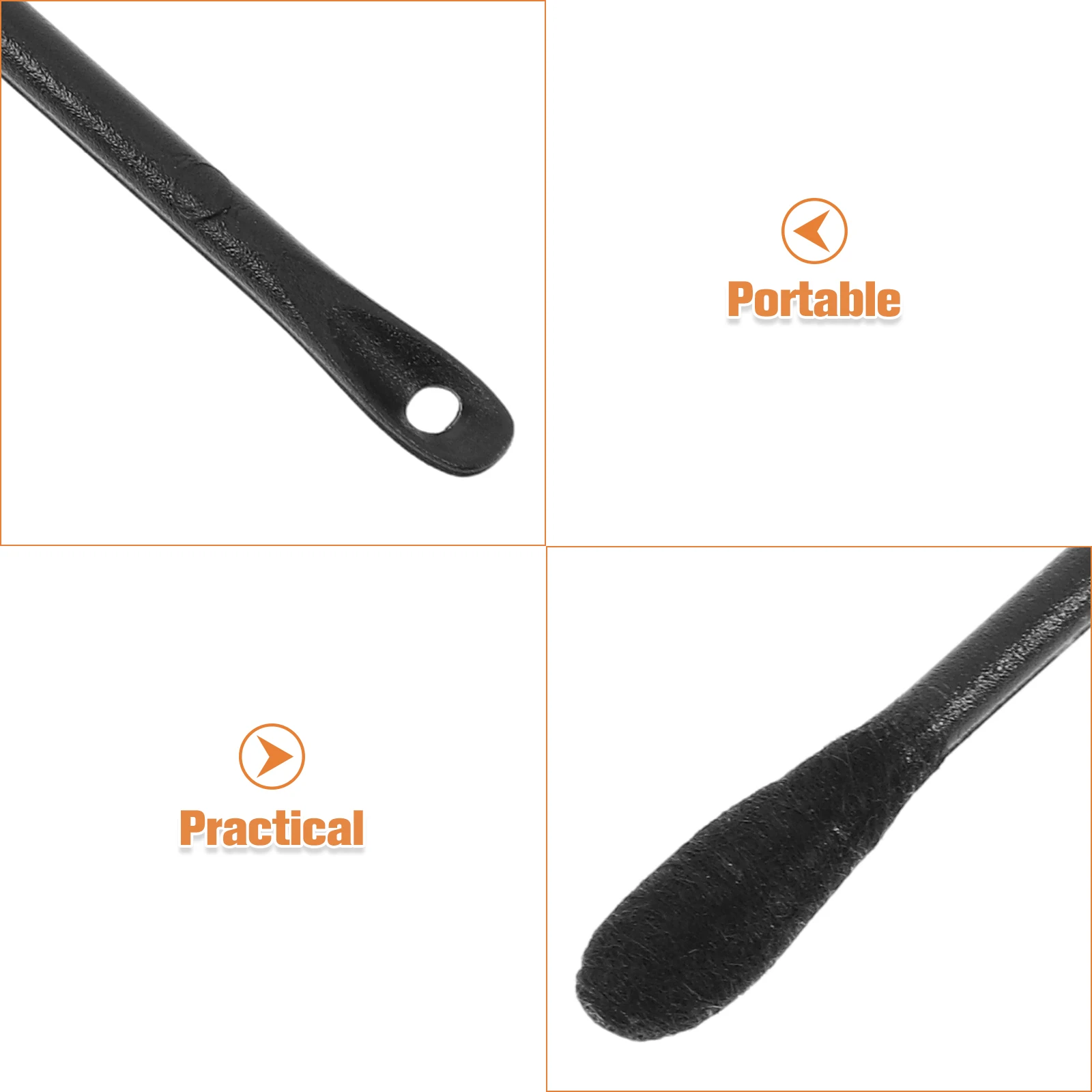 100 قطعة مسحات القطن الرؤوس السوداء أدوات إزالة المتاح طقم الوجه النازع مكشطة العناية بالبشرة اكسسوارات التجميل