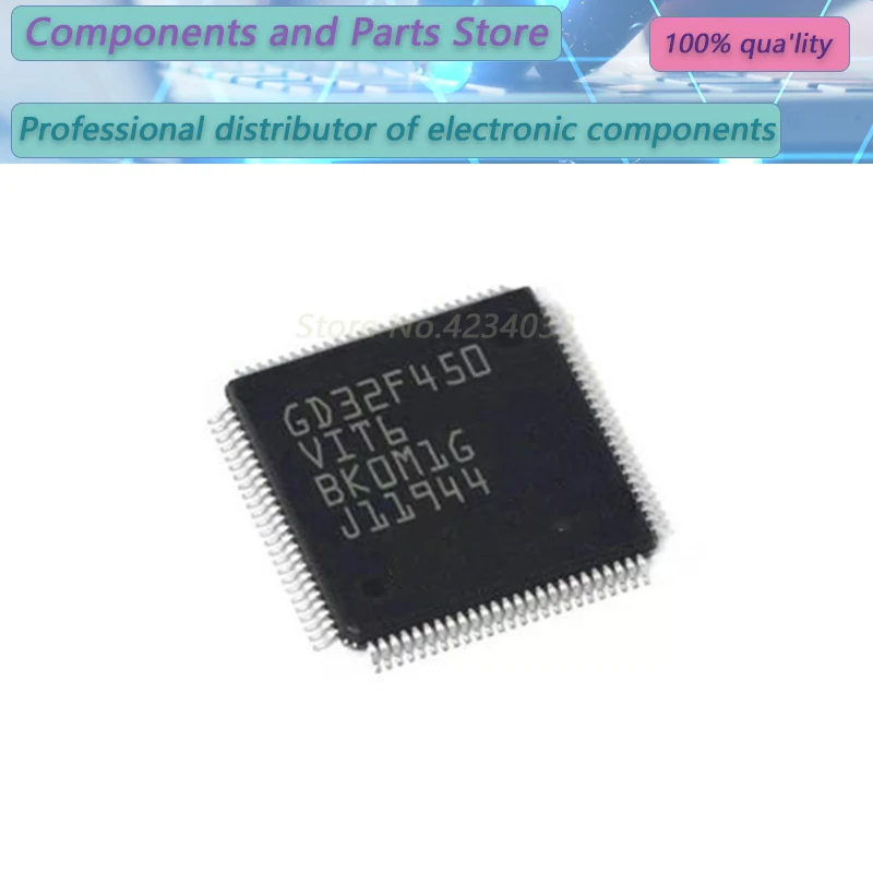 GD32F450VIT6 GD32F450VGT6 GD32F450VKT6 GD32F450VET6 Single chip MCU ARM32-bit microcontroller IC chip LQFP-100 new original