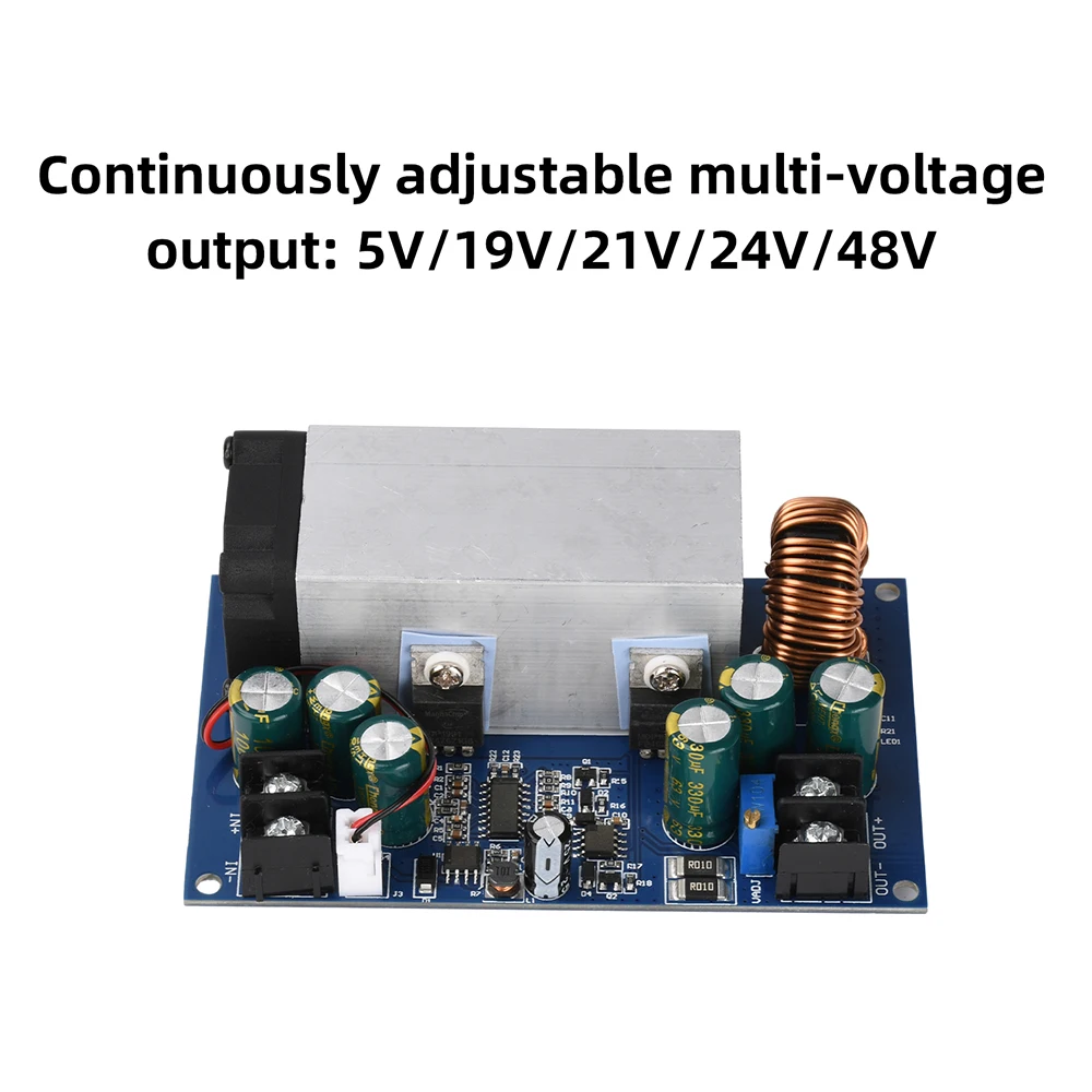 600W 25A DC-DC Step Down Module DC 12V-75V to 5-48V Adjustable Voltage Regulator Buck Converter Power Supply Module