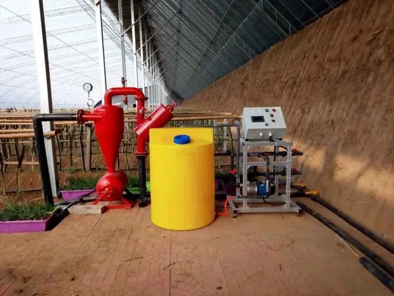 Hydroponics fertigation system intelligent phone control app injector automatic fertilizer machine