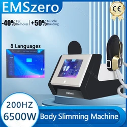 Professional EMSzero Neo 15 Tesla 6500W Hi-Emt EMS Body Slimming  Machine Weight Loss Engraving Body Sculpting Machine Salon