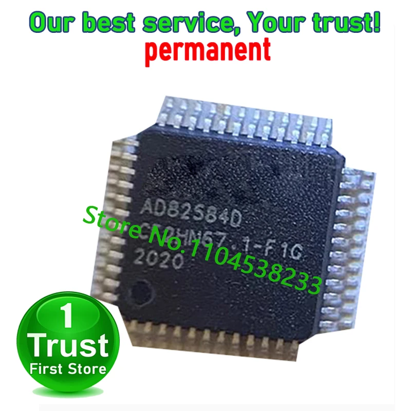 AD82584 AD82584F 10PCS/LOT   AD82584F-QG24NRR TSSOP24 AD82584D QFP48