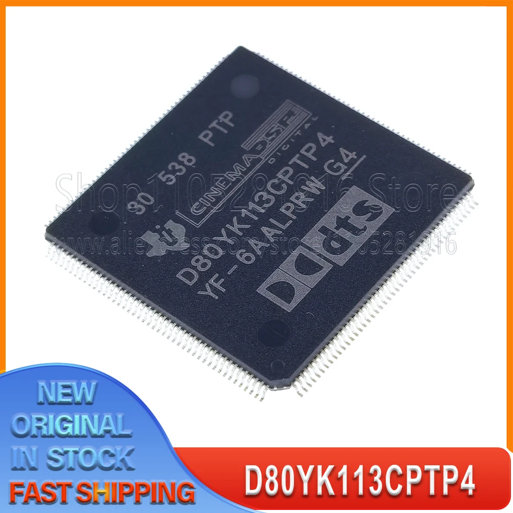 

1PCS/LOT D80YK113CPTP4 D80YK113 QFP144 100% New Spot stock