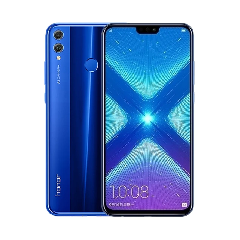 HONOR 8X Smartphone Firmware Global CPU Haisi Qilin 710 6,5 pulgadas 3750mAh cámara trasera 20MP RAM 6GB ROM 128GB teléfono usado