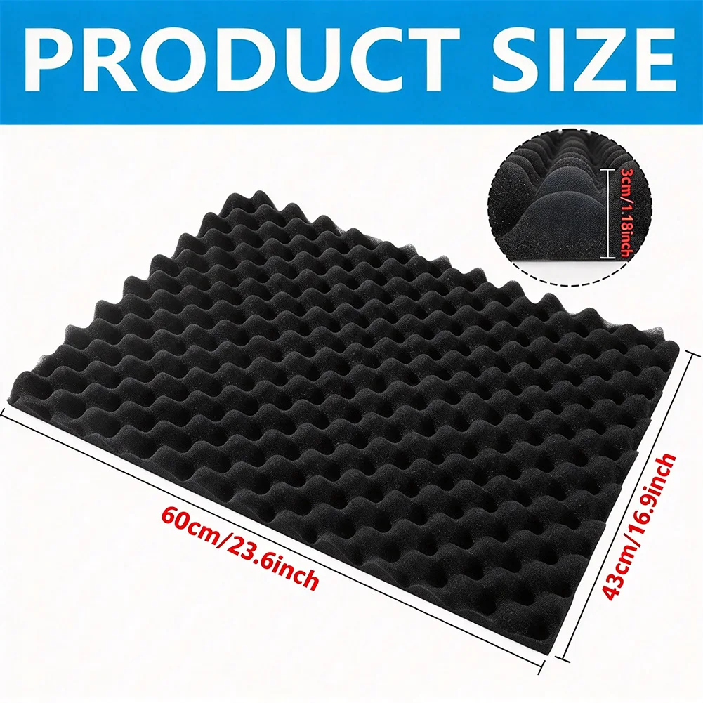 Magnetic Rainproof AC Drip Mat For Window Air Conditioners - Noise Reduction Foam Pad, Easy Fit & For Durable Design 23.6x16.9