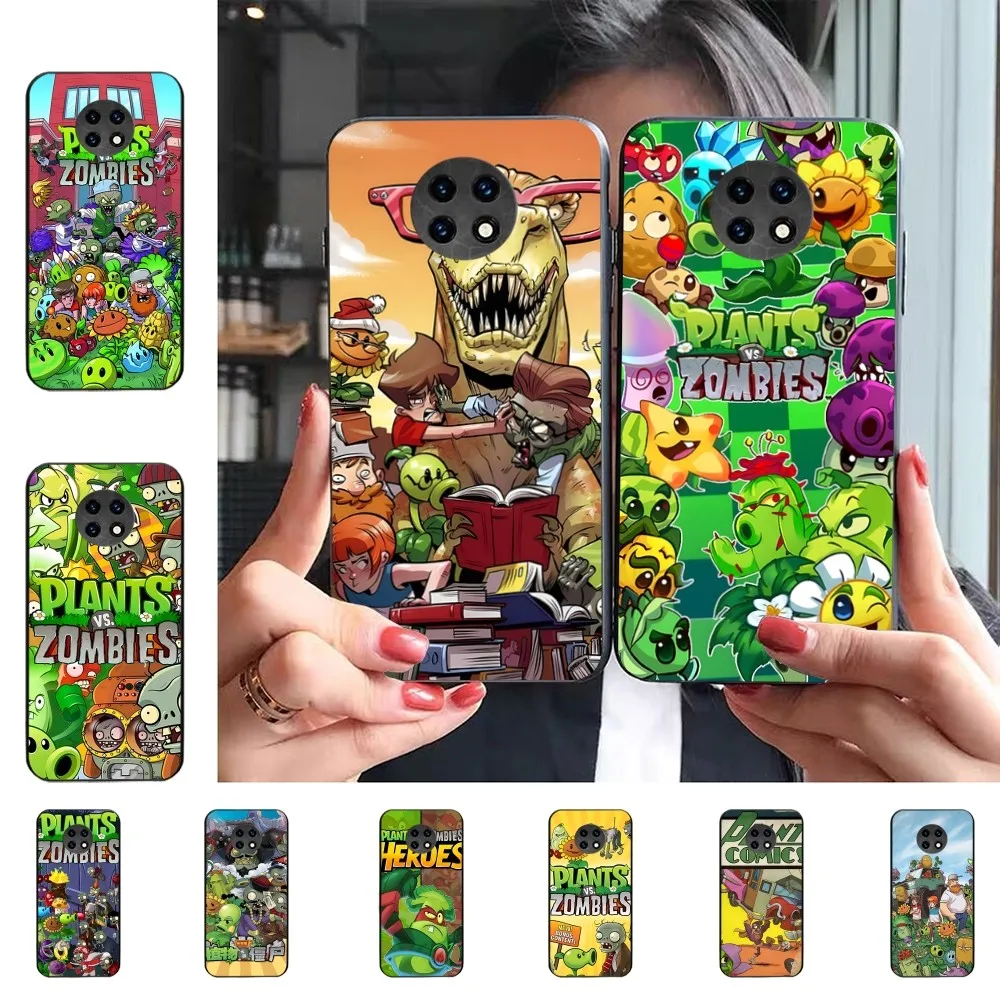 

P-Plant-t VS Zombie-e iphone case For Redmi 5 6 7 8 9 10 plus pro 6 7 8 9 A GO K20 K30 K40 pro plus F3 Fundas