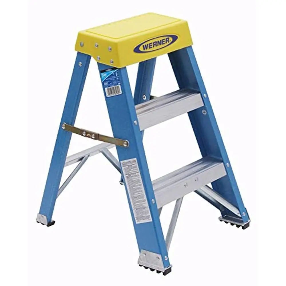 

2-Foot Step Ladder with 250 lb Capacity and Alloy Steel Construction