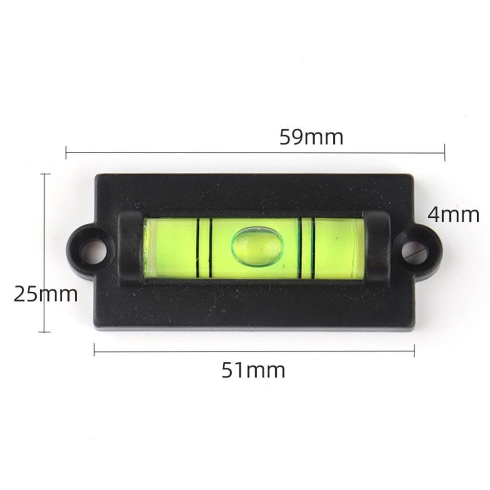 Liquid Level Indicator Mini Bubble -Spirit Level Magnetic Bubble Level Horizontal Leveler Blisters Level Measuring Tool