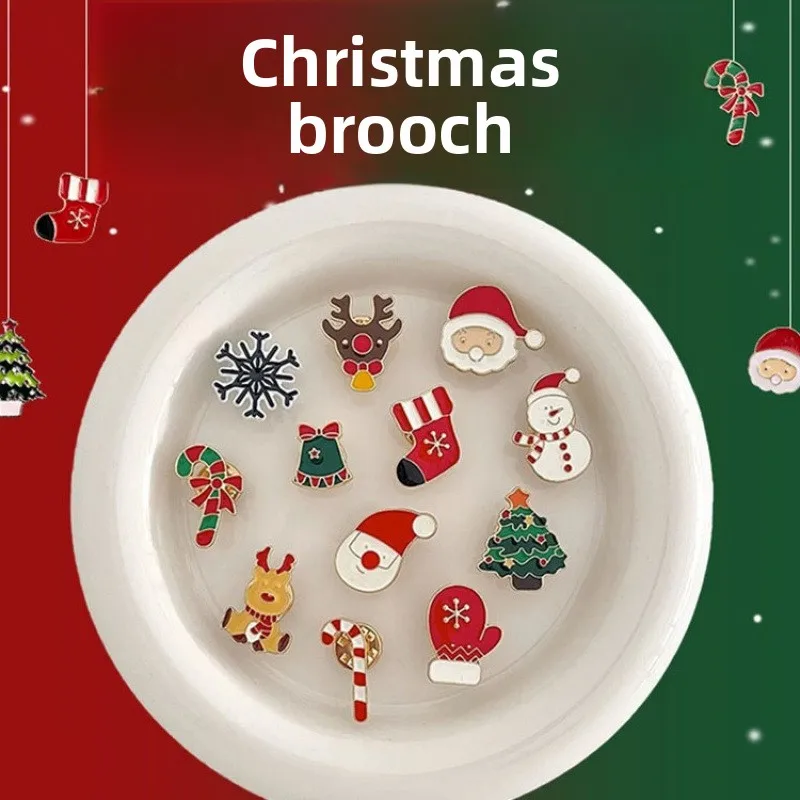 Festive Brooch Pin for Women Men Cute Minimalist Style Badge Accessory for DIY Garment Decoration and Daily Outfit
