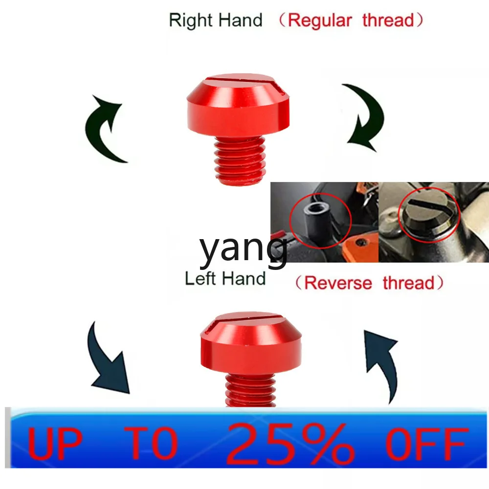 CX  motorcycle rearview mirror color decorative mirror screw
