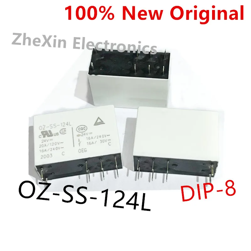5PCS/Lot OZ-SS-112L 、OZ-SS-124L 、OZ-SS-112L1 、OZ-SS-112LM1 、OZ-SS-124LM1 16A 250V Nowy oryginalny przekaźnik mocy