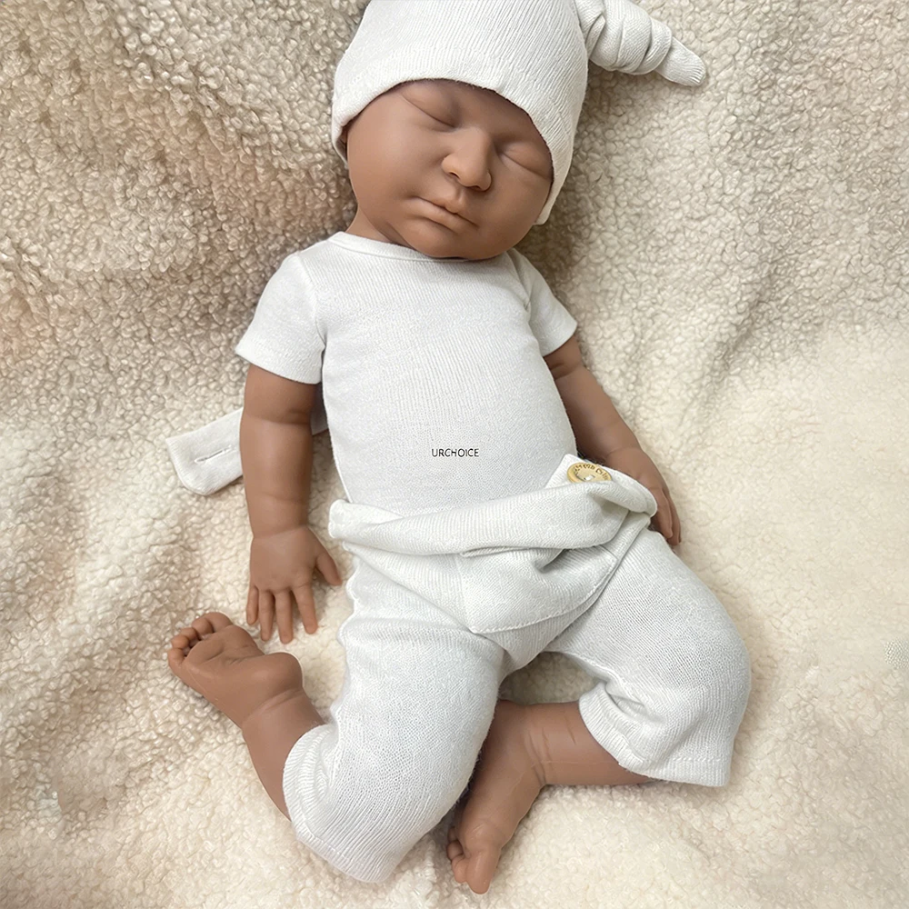 55cm Gewogen Meisje Premium Siliconen Reborn Baby Pop, Levensecht, Flexibel, Poseerbaar, Wasbaar, Kunstcollectie, Cadeau voor Poppenliefhebbers