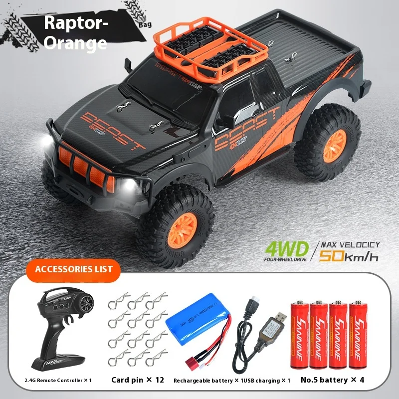 2024 Stock 1:10 Remote Control Car 2.4g Four-Wheel Drive Off-Road Vehicle Model Children'S Toy Adult And Youth Gift