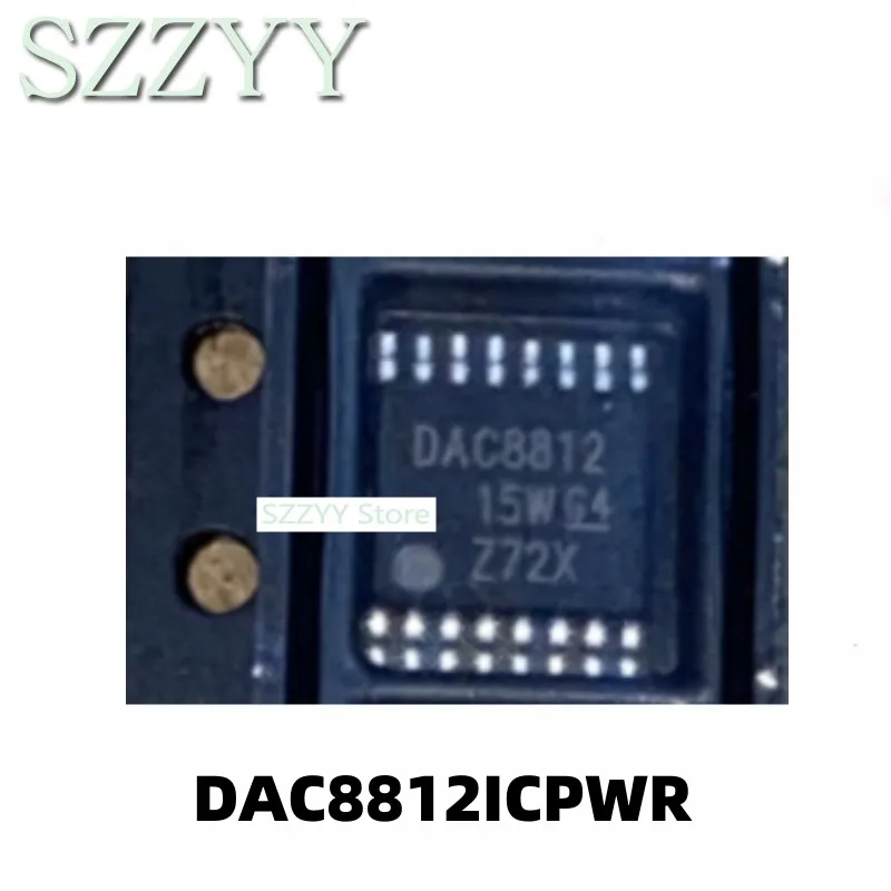 

5PCS DAC8812ICPWR screen printing DAC8812 TSSOP16 packaged integrated circuit digital to analog converter IC