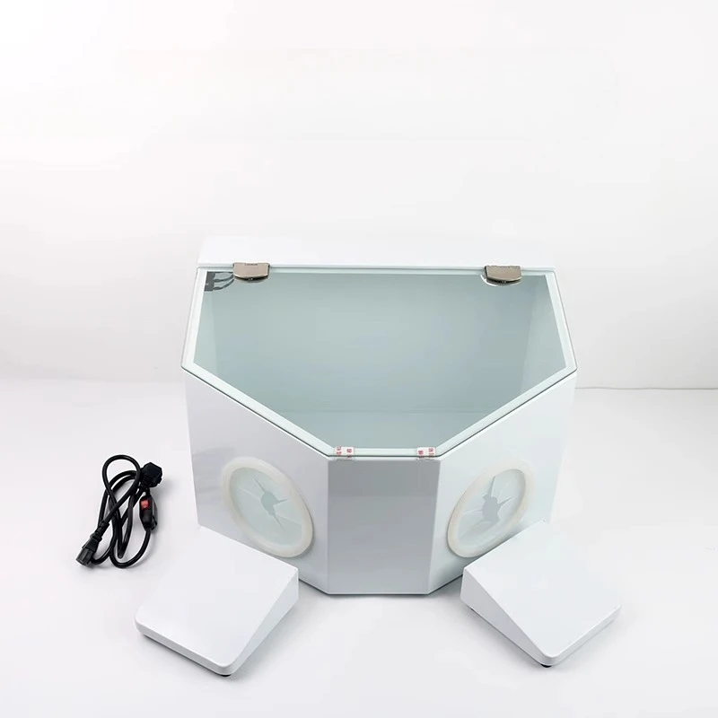 Technician dust box grinding box sandblasting dentals mouth
