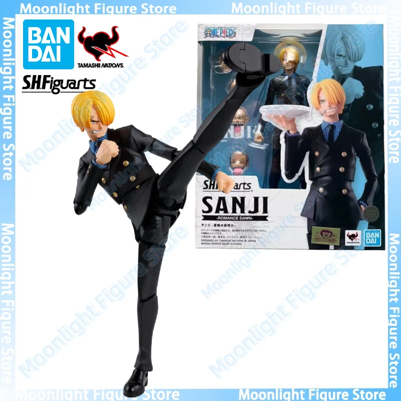 

В наличии: Фигурка Bandai S.H.Figuarts SHF ONE PIECE Sanji Romance Dawn, аниме-фигурка, игрушка, подарок, коллекционная модель