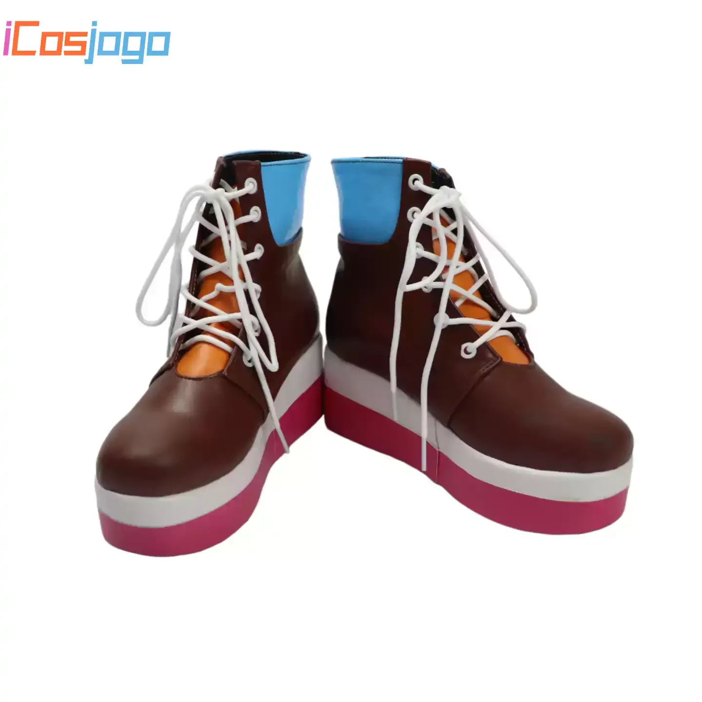 Project SEKAI  COLORFUL STAGE Tsukasa Tenma   Cosplay Shoes Halloween Carnival Boots PU Leather Shoes Cosplay Costume Prop